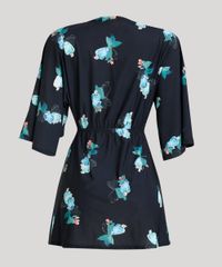 Saida-de-Praia-Dress-To-Estampada-de-Caju-com-No-Manga-Curta-Decote-V-com-Protecao-UV50--Preta-9242192-Preto_6