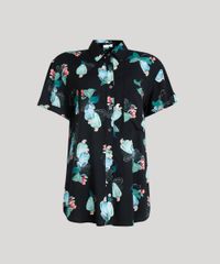Camisa-Feminina-Ampla-Dress-To-Estampada-de-Caju-com-Bolso-Manga-Curta-Preta-9235167-Preto_6
