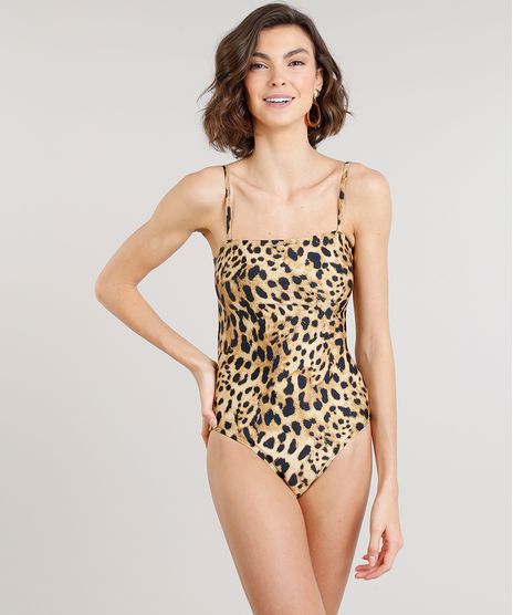 Maio-Estampado-Sem-Bojo-Animal-Print-com-Protecao-UV50--Bege-9263858-Bege_1