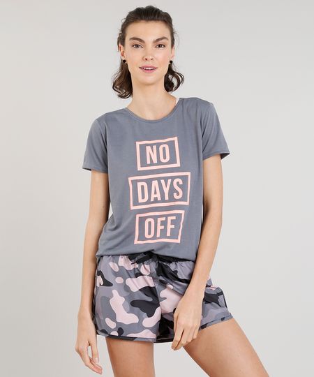 Blusa-Feminina-Esportiva-Ace--No-Days-Off--Manga-Curta-Decote-Redondo-Chumbo-9273432-Chumbo_1