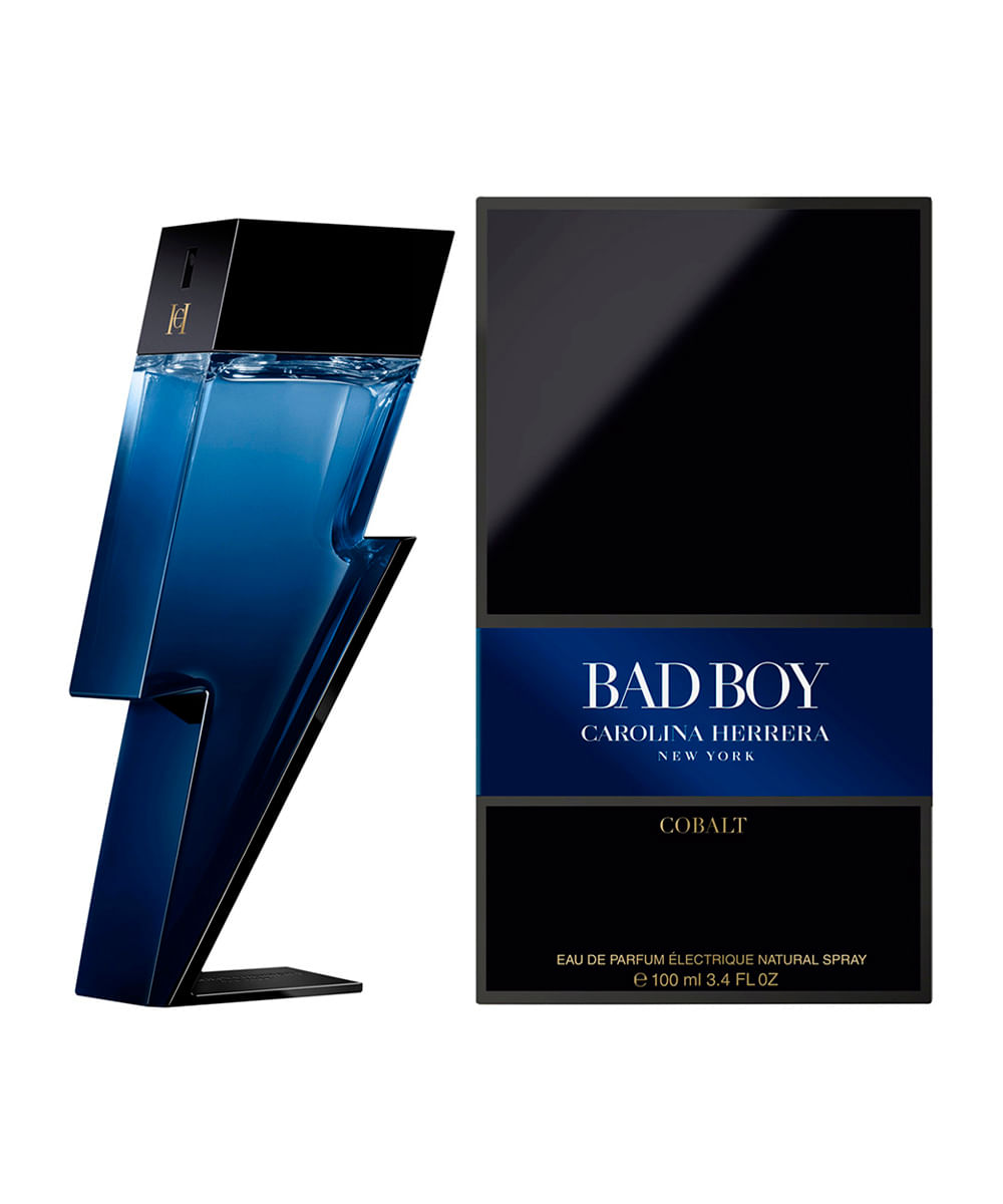 Perfume Bad Boy Cobalt - Carolina Herrera - Eau de Parfum Carolina Herrera Masculino Eau de Parfum