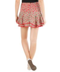 Saia-Estampada-de-Margaridas-Vermelha-8090512-Vermelho_2