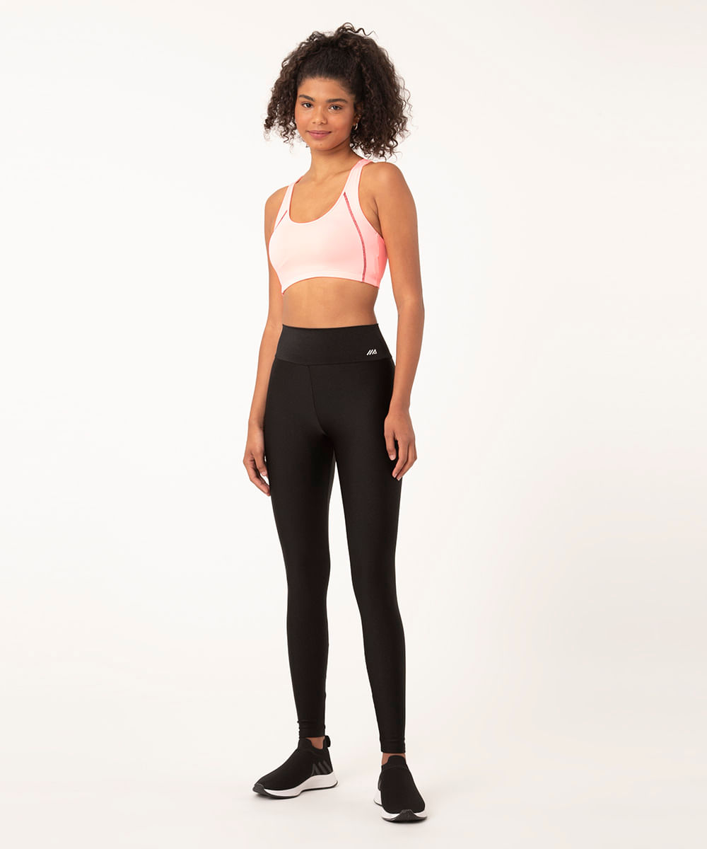 calça legging básica esportiva ace preta