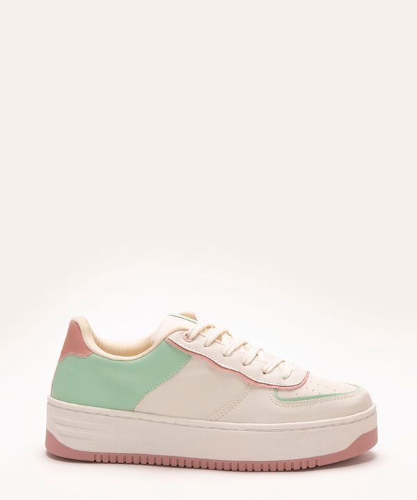 tênis casual flatform off white 38