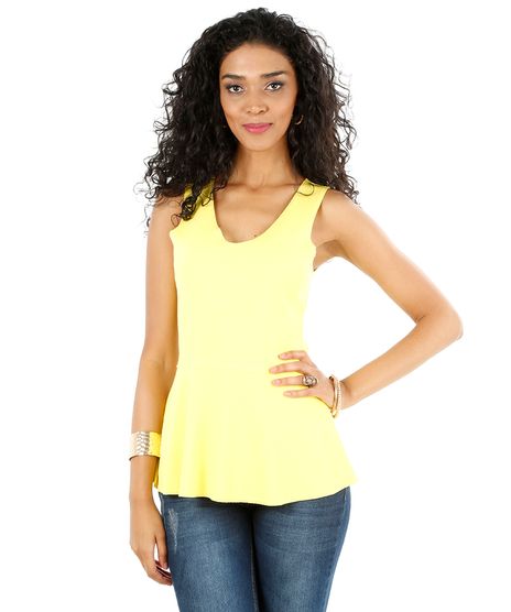 Regata-com-Recorte-Vazado-Amarela-8096593-Amarelo_1