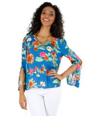 Blusa-Floral--Azul-8096682-Azul_1