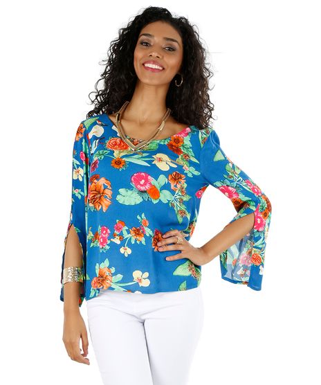 Blusa-Floral--Azul-8096682-Azul_1