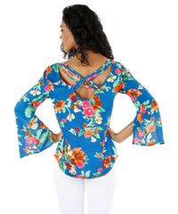 Blusa-Floral--Azul-8096682-Azul_2