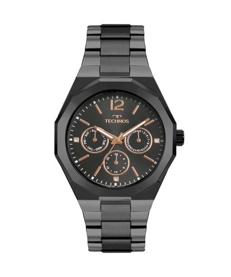 Relógio Technos Feminino Ladies Preto - 6P29AJE/4P Menor preço em Relógio Technos Feminino Ladies Preto - 6P29AJE/4P