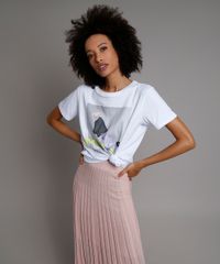 Saia-Midi-Feminina-em-Tricot-Plissado-com-Lurex-Rose-9264230-Rose_2