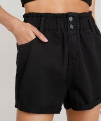 Short-de-Sarja-Feminino-Clochard-com-Barra-Dobrada-Preto-9378348-Preto_6
