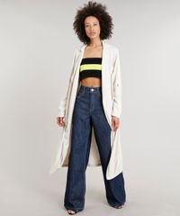 Casaco-Trench-Coat-Feminino-Longo-Bege-Claro-9363574-Bege_Claro_1