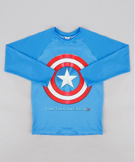 Camiseta-de-Praia-Infantil-Capitao-America-com-Protecao-UV50--Azul-Royal-9231835-Azul_Royal_1