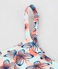 Macaquinho-Infantil-Estampado-de-Borboletas-com-Transpasse-Alcas-Finas-Decote-Redondo-Coral-9126110-Coral_4