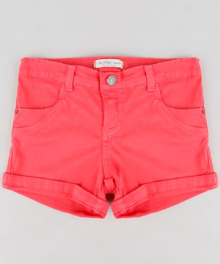 Short-Infantil-com-Bolsos-Barra-Dobrada-Coral-9285201-Coral_1