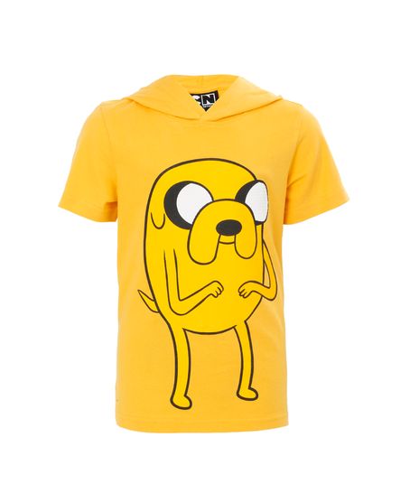 Camiseta-Hora-de-Aventura-com-Capuz-Amarela-8050466-Amarelo_1