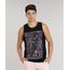 Regata-Masculina-com-Estampa-Floral-Gola-Careca-Preta-9298218-Preto_1