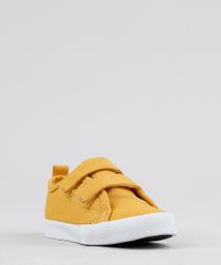 Tenis-Infantil-em-Lona-com-Velcro-Mostarda-9275464-Mostarda_3