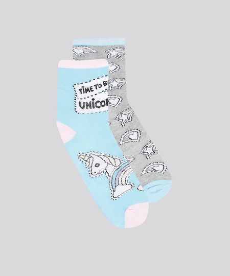 Kit-de-2-Meias-Infantis-Cano-Medio-Estampadas-de-Unicornio-Multicor-9327833-Multicor_1 Kit-de-2-Meias-Infantis-Cano-Medio-Estampadas-de-Unicornio-Multicor-9327833-Multicor_1