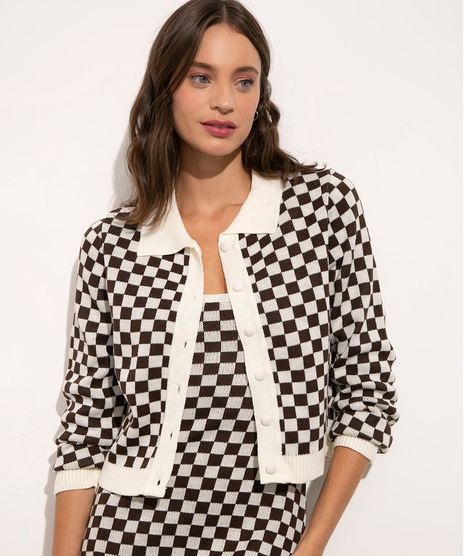 cardigan-polo-de-trico-xadrez-mindset-marrom-escuro-1023649-Marrom_Escuro_1