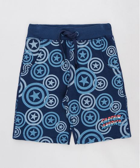 Bermuda-Infantil-Estampada-Capitao-America-em-Moletom-Azul-Marinho-9241508-Azul_Marinho_1
