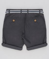 Bermuda-Color-Infantil-Slim-com-Cinto-Chumbo-9194510-Chumbo_2