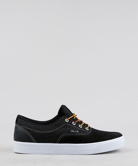 Tenis-Masculino-Ollie-com-Cadarco-Estampado-Preto-9298489-Preto_1