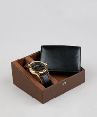 Kit-de-Relogio-Analogico-Mondaine-Masculino---Carteira---83443GPMVDH2K-Dourado-9354924-Dourado_1