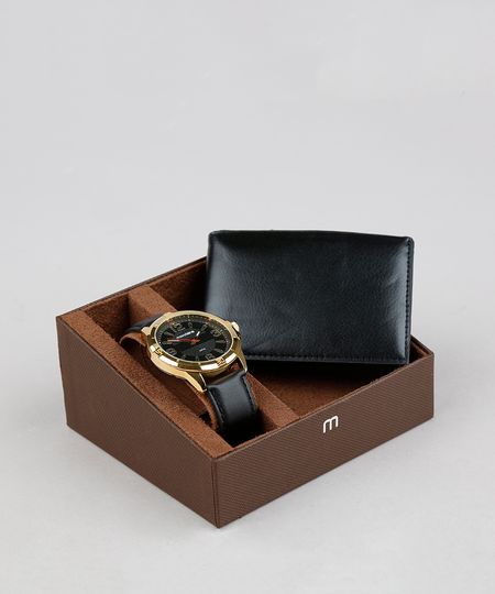 Kit-de-Relogio-Analogico-Mondaine-Masculino---Carteira---83443GPMVDH2K-Dourado-9354924-Dourado_1