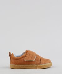 Tenis-Infantil-em-Suede-com-Velcro-Caramelo-9161028-Caramelo_1