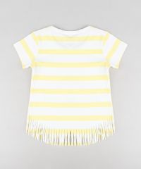 Blusa-Infantil-Listrada-com-Flamingo-e-Franjas-Manga-Curta-Decote-Redondo-Off-White-9298970-Off_White_2
