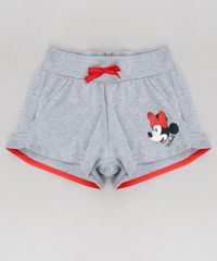 Short-Infantil-Minnie-com-Laco-Cinza-Mescla-9316295-Cinza_Mescla_1