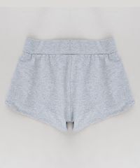 Short-Infantil-Minnie-com-Laco-Cinza-Mescla-9316295-Cinza_Mescla_2