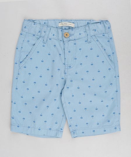 Bermuda-Color-Infantil-com-Estampa-de-Coqueiros-Azul-Claro-9313001-Azul_Claro_1