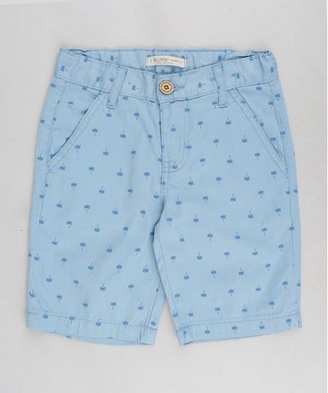Bermuda-Color-Infantil-com-Estampa-de-Coqueiros-Azul-Claro-9313001-Azul_Claro_1