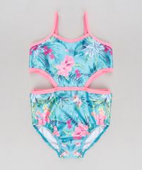 Maio-Infantil-Estampado-Floral-com-Recortes-e-Protecao-UV50--Verde-Agua-9280964-Verde_Agua_1