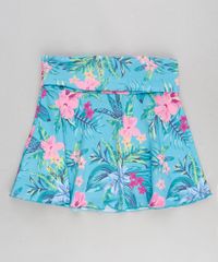 Saia-de-Praia-Infantil-com-Estampa-Floral-com-Protecao-UV50--Verde-Agua-9280963-Verde_Agua_2