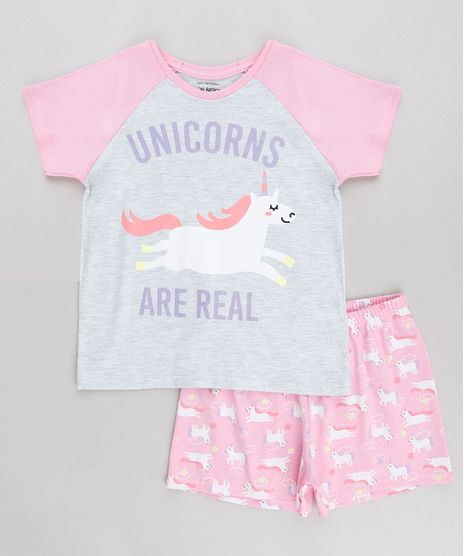 Pijama-Infantil-Unicornio-Manga-Curta-Rosa-9288065-Rosa_1