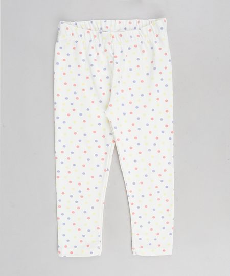 Calca-Legging-Infantil-Estampada-de-Poa-Bege-Claro-9299153-Bege_Claro_1