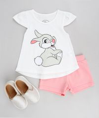 Conjunto-Infantil-Tambor-Bambi-de-Blusa-Manga-Curta-Off-White---Short-em-Moletom-Rosa-1-8742088-Rosa_1_3