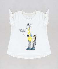 Blusa-Infantil-Estampa-Interativa-de-Girafa-Manga-Curta-Decote-Redondo-Off-White-9244877-Off_White_1