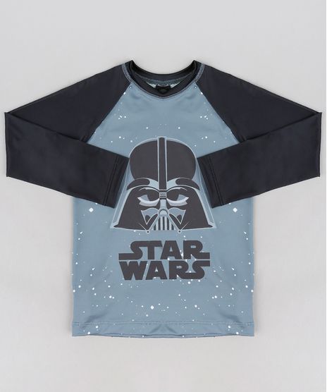 Camiseta-de-Praia-Infantil-Darth-Vader-Star-Wars-com-Protecao-UV50--Chumbo-9228734-Chumbo_1