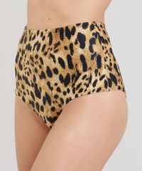 Biquini-Calcinha-Hot-Pant-Estampada-Animal-Print-com-Protecao-UV50--Bege-9263860-Bege_1