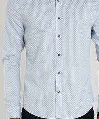 Camisa-Masculina-Slim-Estampada-Mini-Print-Manga-Longa-Azul-Claro-9167870-Azul_Claro_4