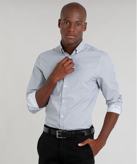 Camisa-Masculina-Comfort-Estampada-Mini-Print-Manga-Longa-Cinza-8438159-Cinza_1