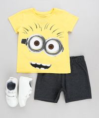 Conjunto-Infantil-Minions-de-Camiseta-Manga-Curta-Amarela---Bermuda-em-Moletom-Cinza-Mescla-Escuro-9293656-Cinza_Mescla_Escuro_3 Conjunto-Infantil-Minions-de-Camiseta-Manga-Curta-Amarela---Bermuda-em-Moletom-Cinza-Mescla-Escuro-9293656-Cinza_Mescla_Escuro_3