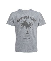 Camiseta-com-Estampa--Summer-Time--Cinza-Mescla-8203130-Cinza_Mescla_1