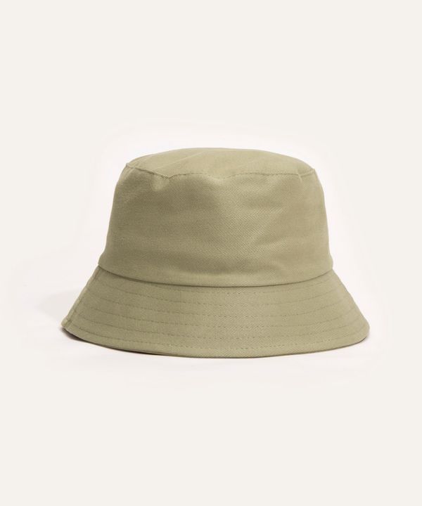 chapéu bucket hat de sarja verde Único
