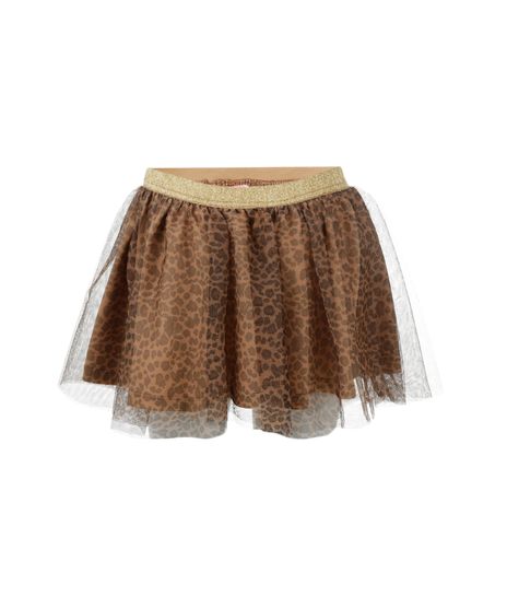 Saia-de-Tule-Animal-Print-Marrom-8002848-Marrom_1