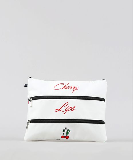 Necessaire-Feminina-Estampada-de-Cerejas-com-Divisorias-Branca-9322130-Branco_1